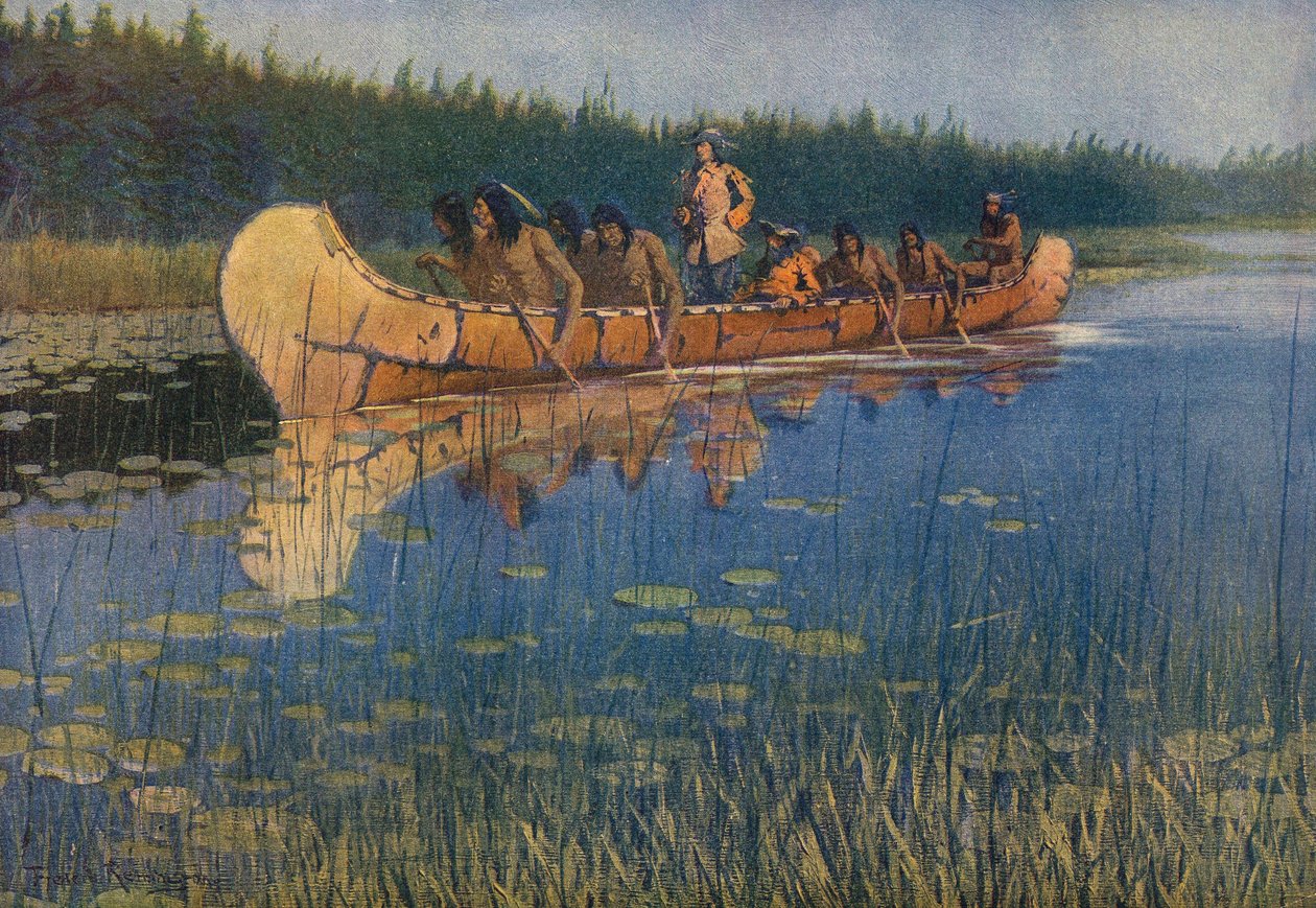 Pierre-Esprit Radisson. Frederic Remington. de Frederic Remington