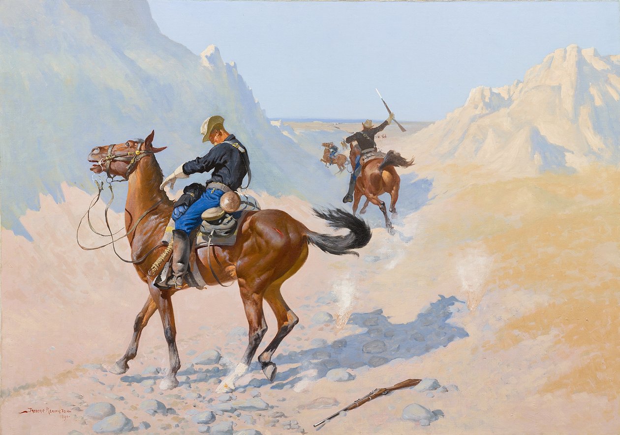 A Guarda Antecipada, ou O Sacrifício Militar de Frederic Remington