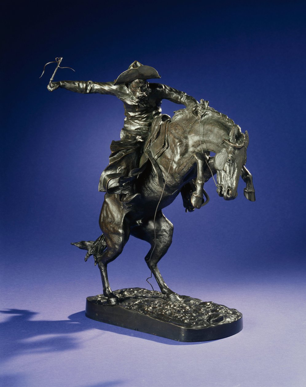 O Bronco Buster, | Frederic Remington | Impressão de arte