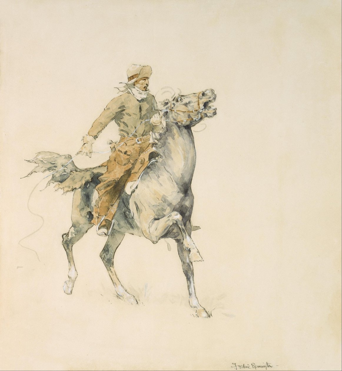 O Cowboy de Frederic Remington