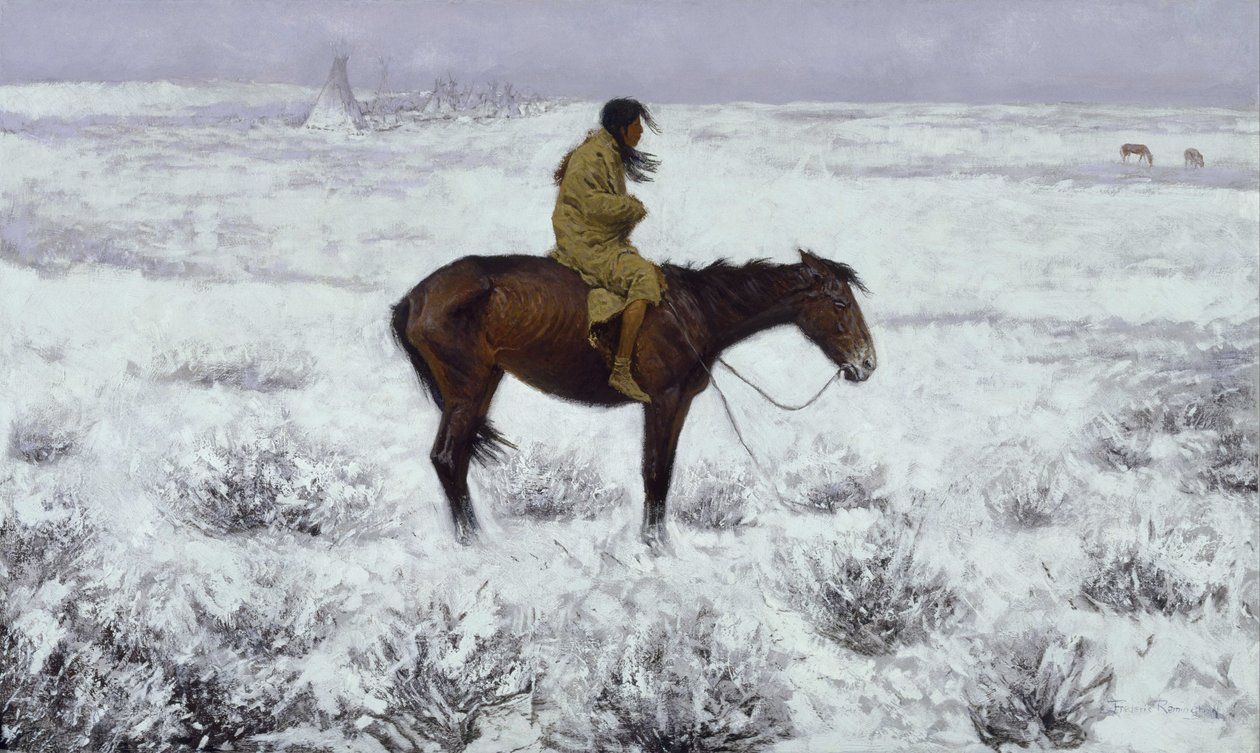 O rapaz do rebanho de Frederic Remington