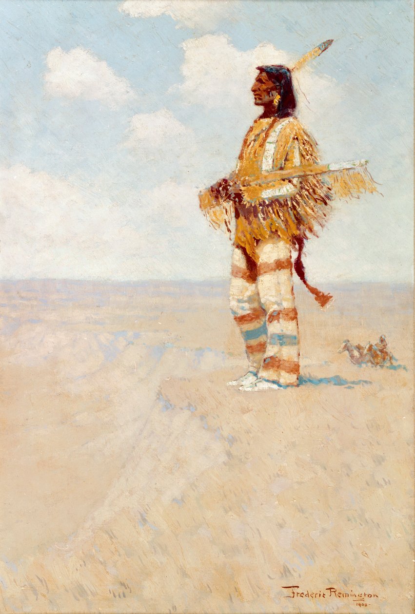 O último da sua raça (The Vanishing American) de Frederic Remington