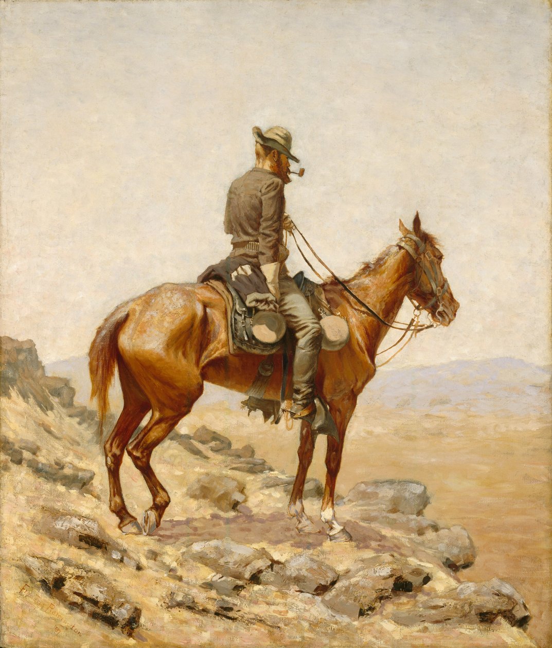 O miradouro de Frederic Remington