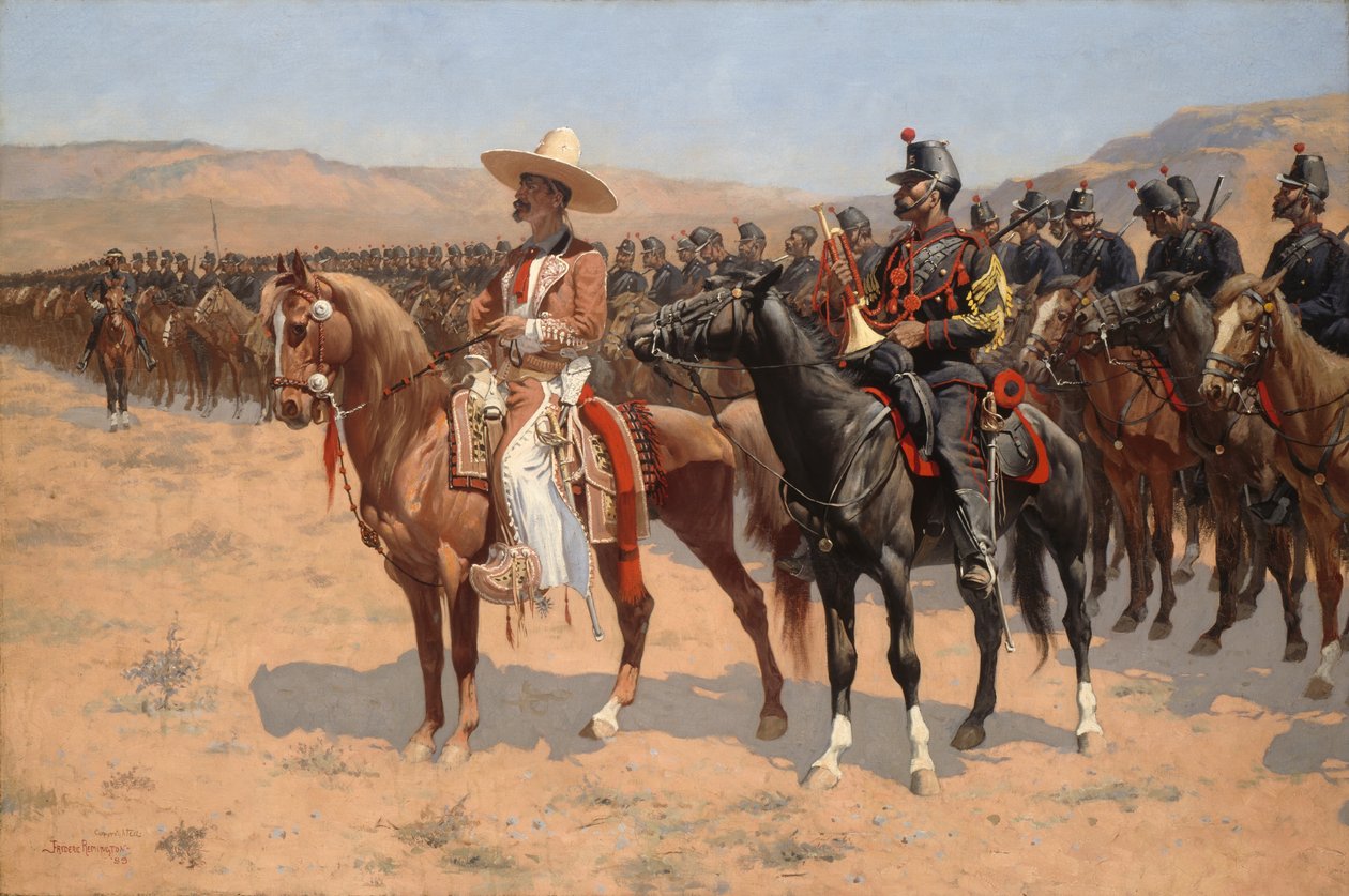 O Major mexicano de Frederic Remington