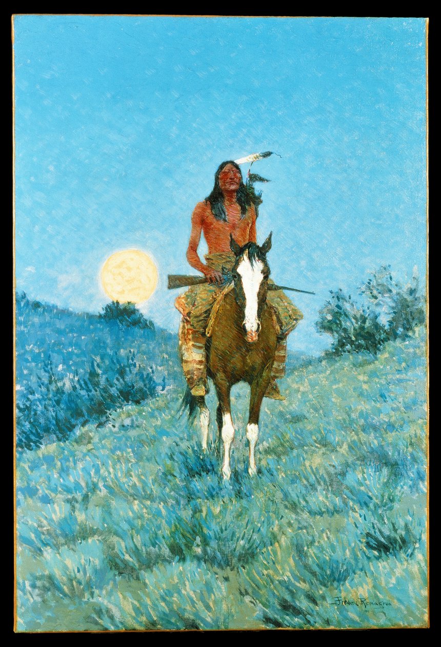 O Outlier, 1909 de Frederic Remington