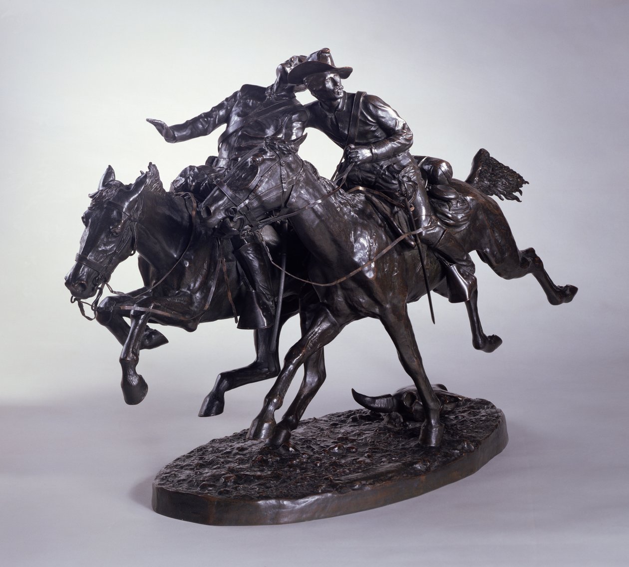 O Bunkie Ferido de Frederic Remington