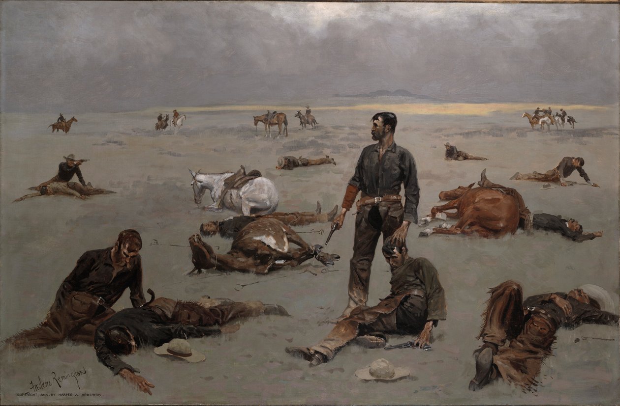 Quanto custa uma vaca sem marca de Frederic Remington