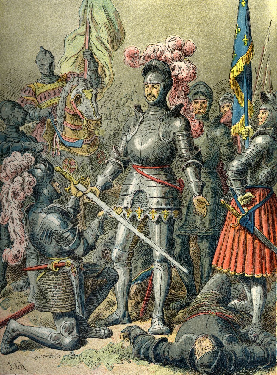 François I em Pavia (1525), derrota onde foi feito prisioneiro de Frederic Theodore (after) Lix
