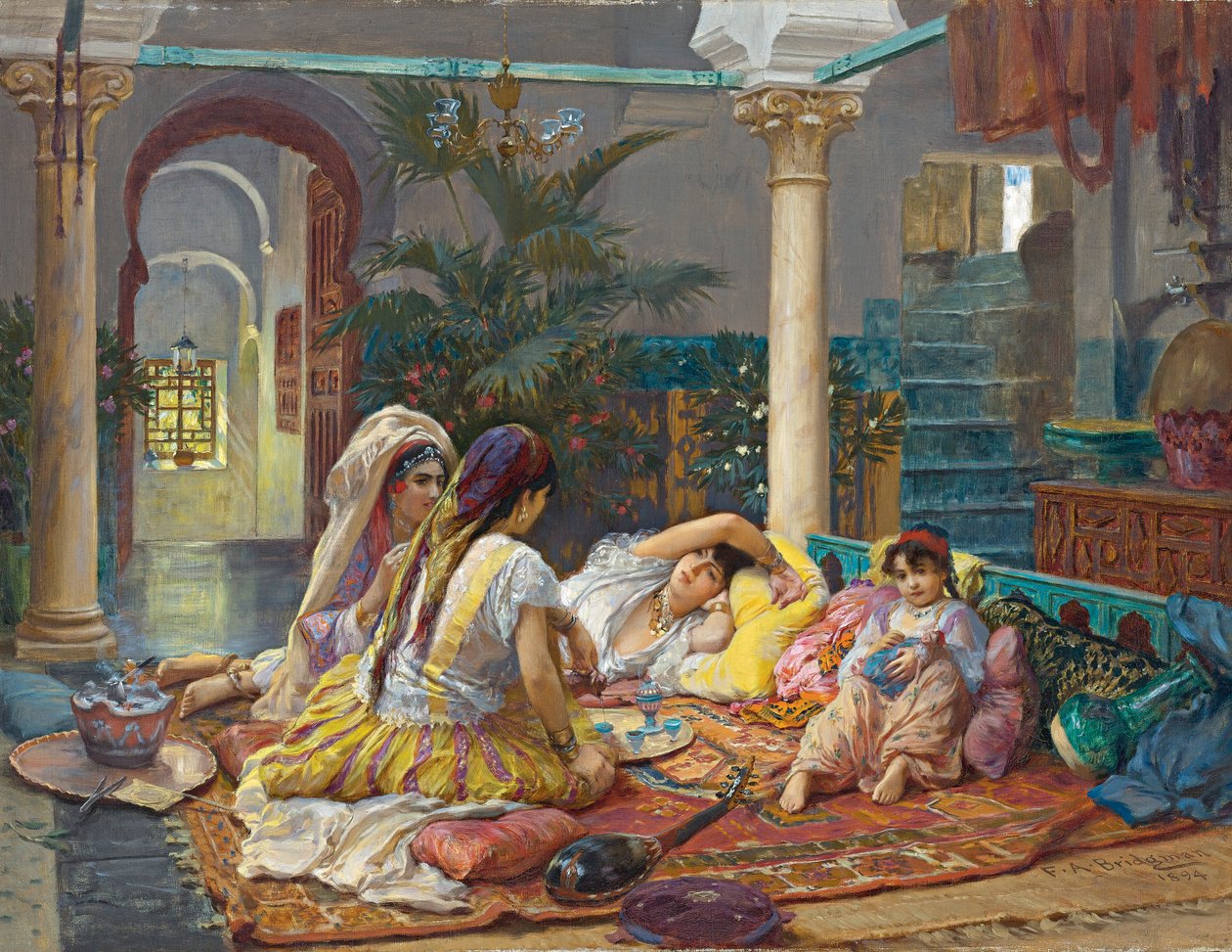 No harém de Frederick Arthur Bridgman
