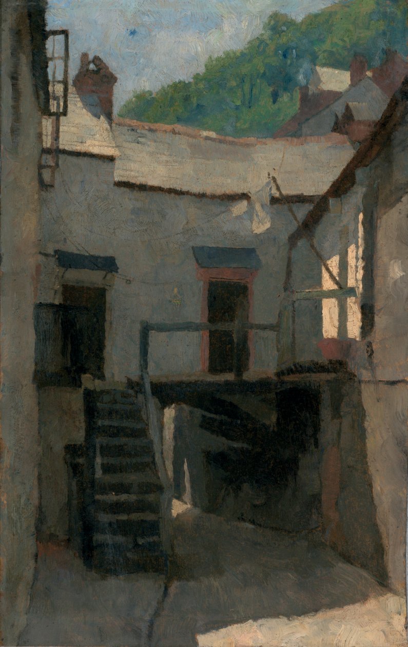 Cena rua, cornwall de Frederick Cayley Robinson
