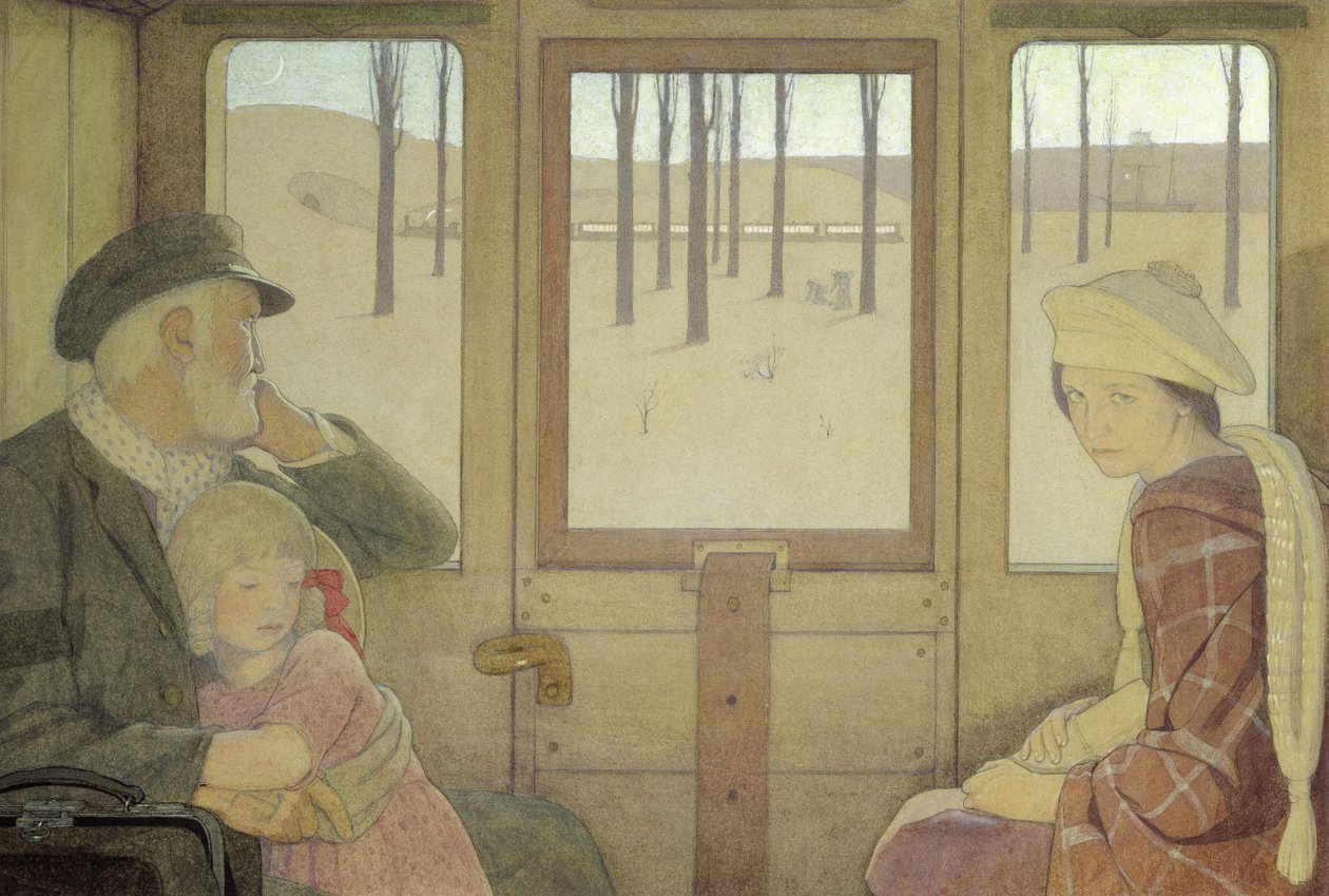 A longa jornada de 1923 de Frederick Cayley Robinson