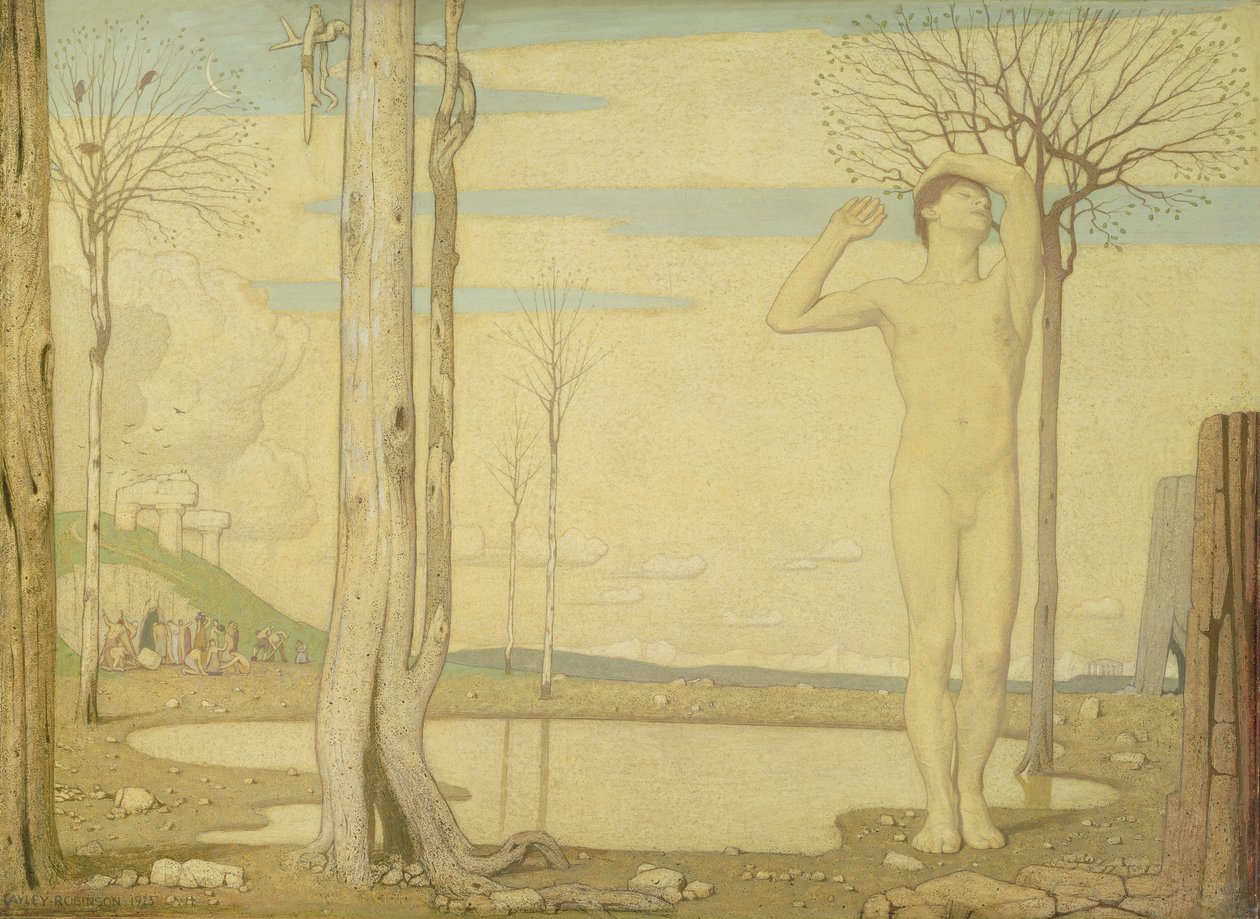 Juventude, 1923 de Frederick Cayley Robinson