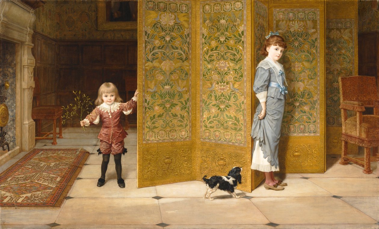 Puritano e Cavalier de Frederick Goodall