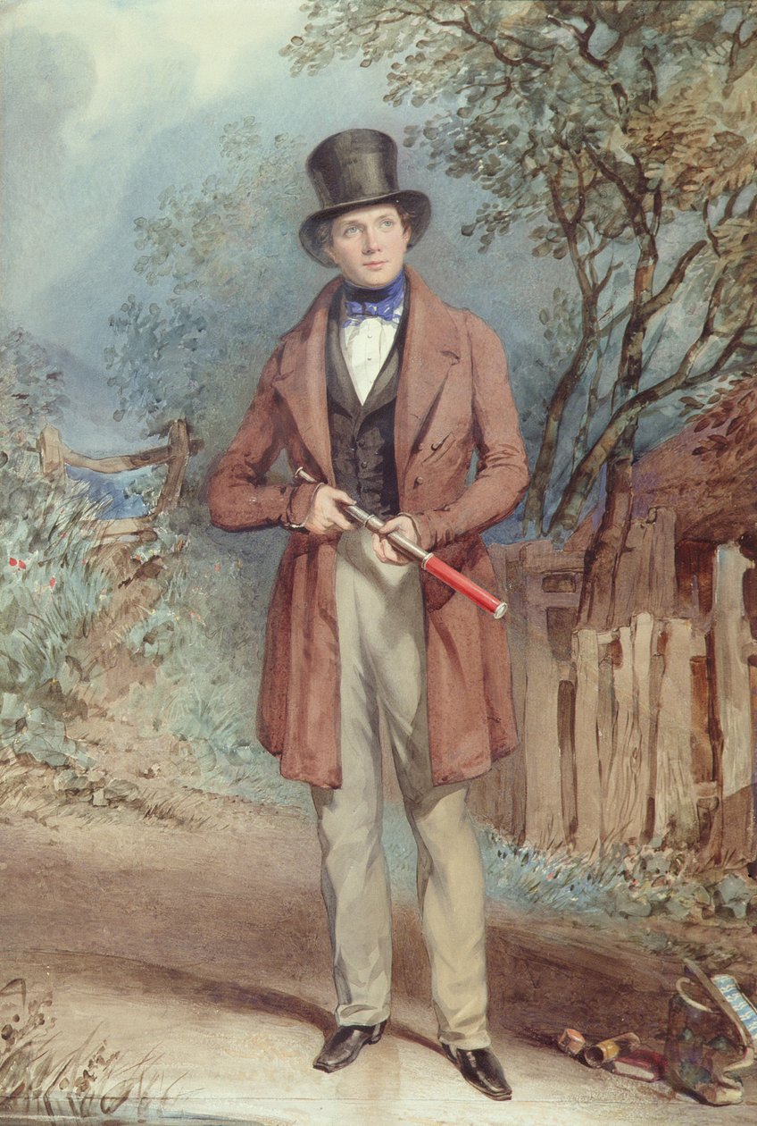 O Naturalista (wc no papel) de Frederick Joseph Butler Lines
