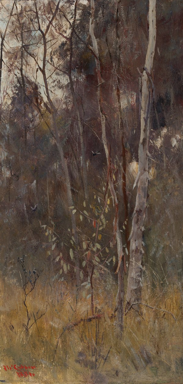 Na queda do ano de Frederick McCubbin