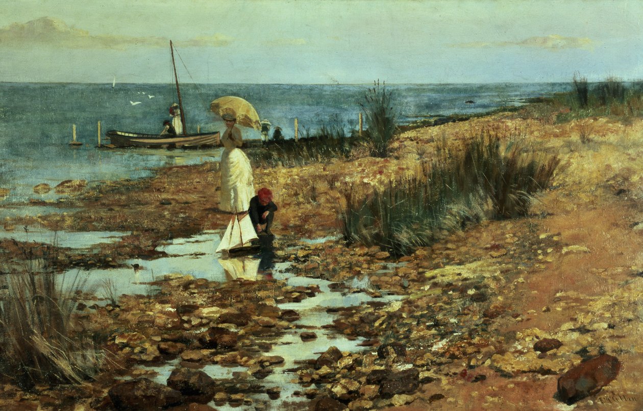 Moyes Bay, Beaumaris, Victoria de Frederick McCubbin