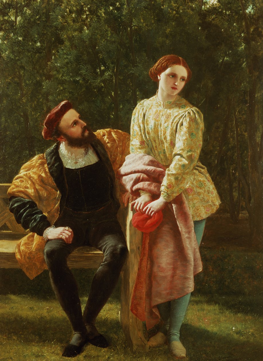 Orsino e Viola de Frederick Richard Pickersgill