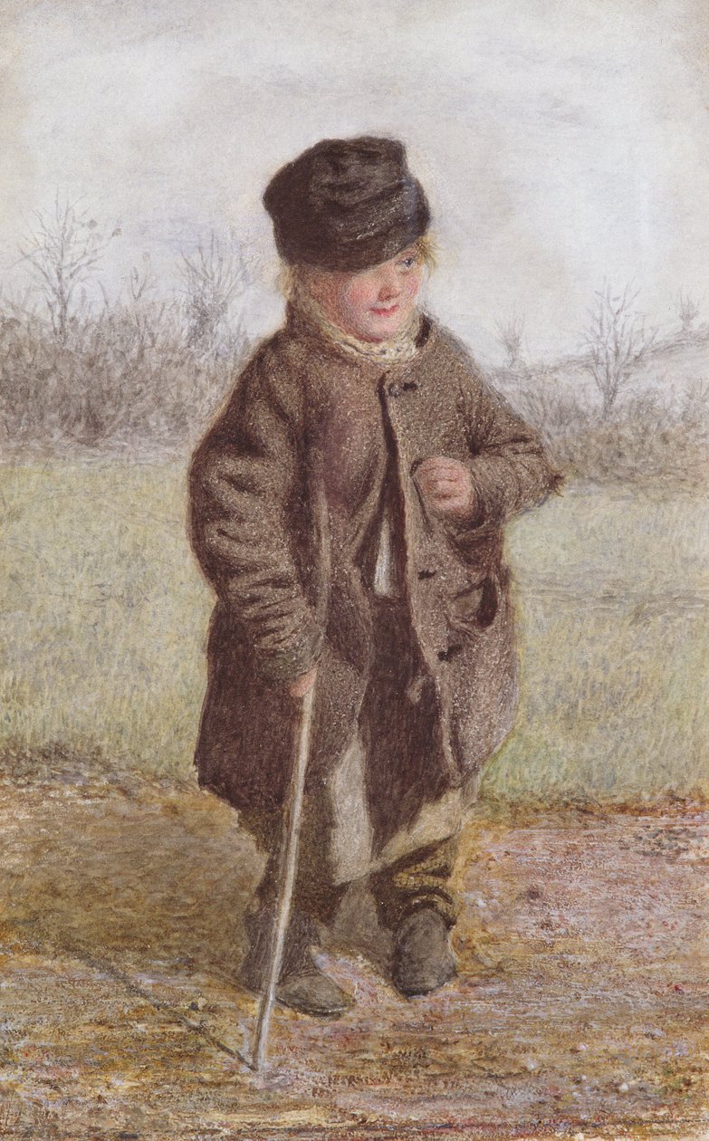 O Croydon Cowboy (wc no papel) de Frederick Walker