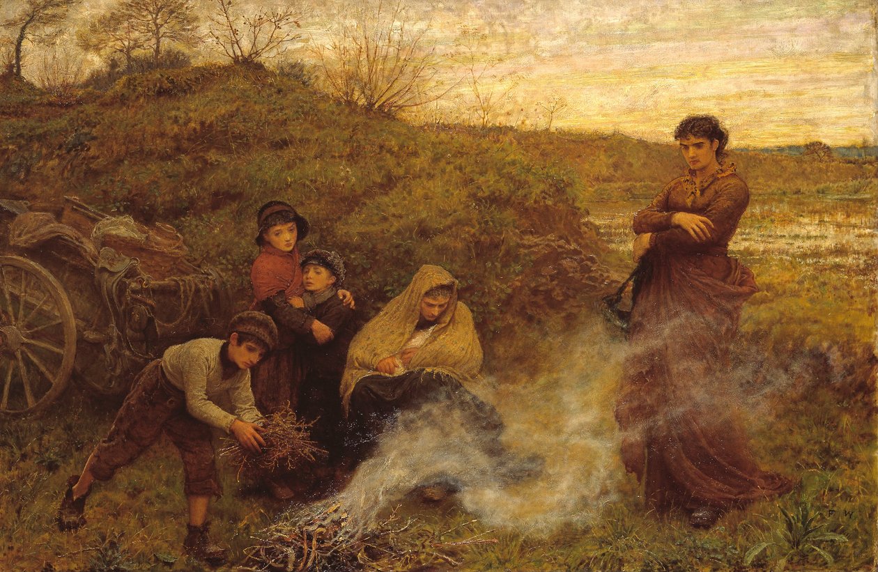 The Vagrants de Frederick Walker