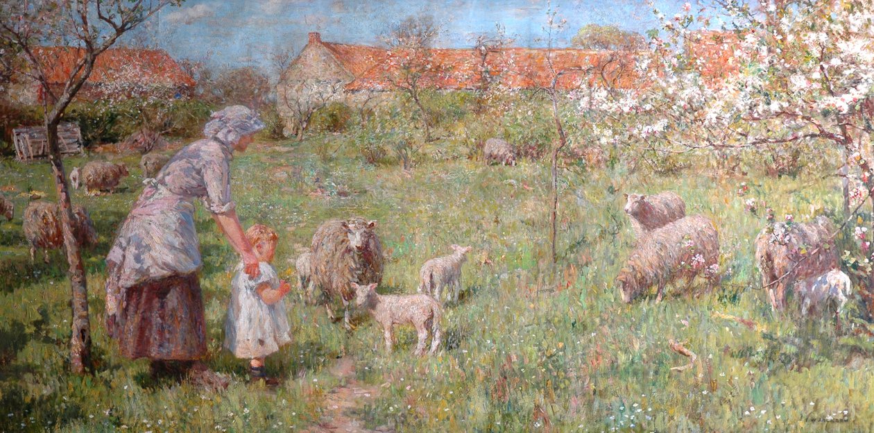 Na primavera de Frederick William Jackson