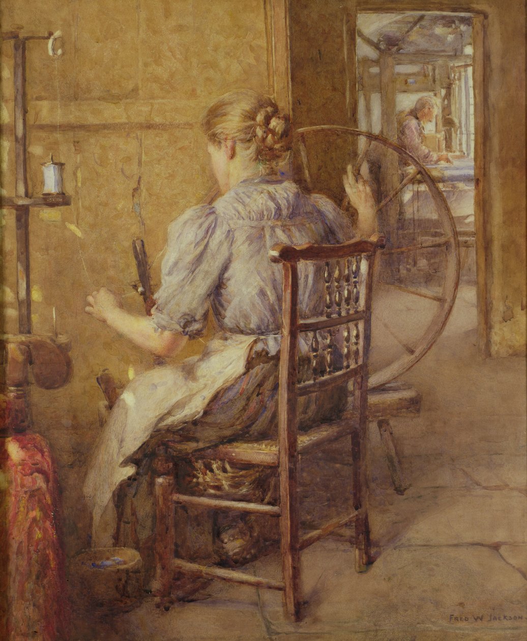 A roda de giro de Frederick William Jackson