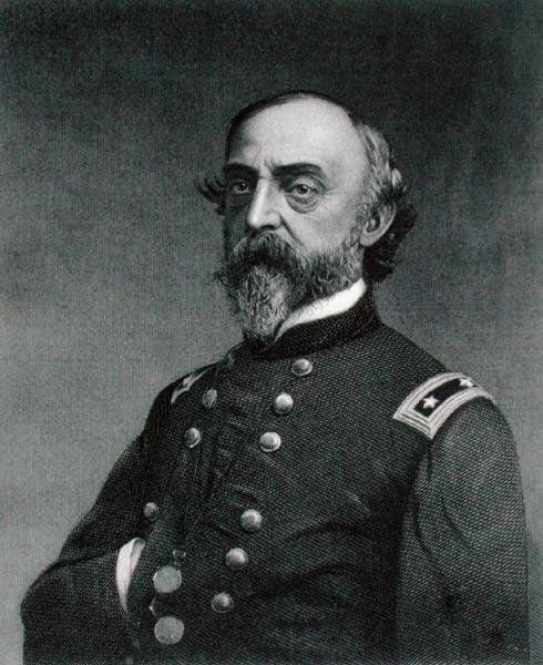 George Gordon Meade (1815-72) gravado por Robert E. Whitechurch (1814-c.83) após uma fotografia (gravura) de Frederick (after) Gutekunst