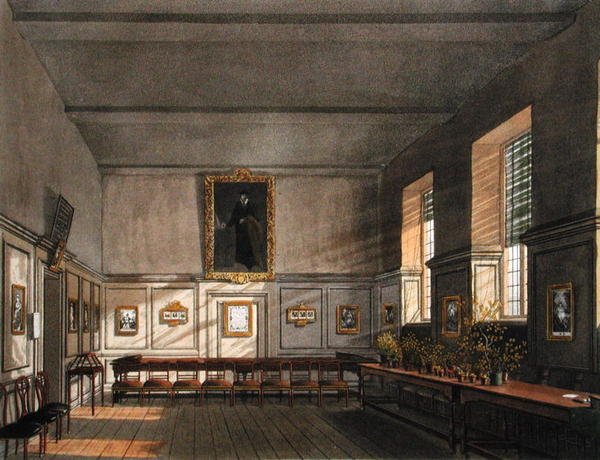 Sala de Exames da Escola Merchant Taylors, da Escola Ackermann 