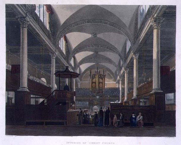 Interior da Igreja de Cristo, de 