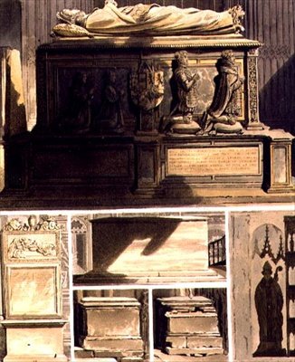 Túmulos da Capela de Eduardo o Confessor, placa L da 