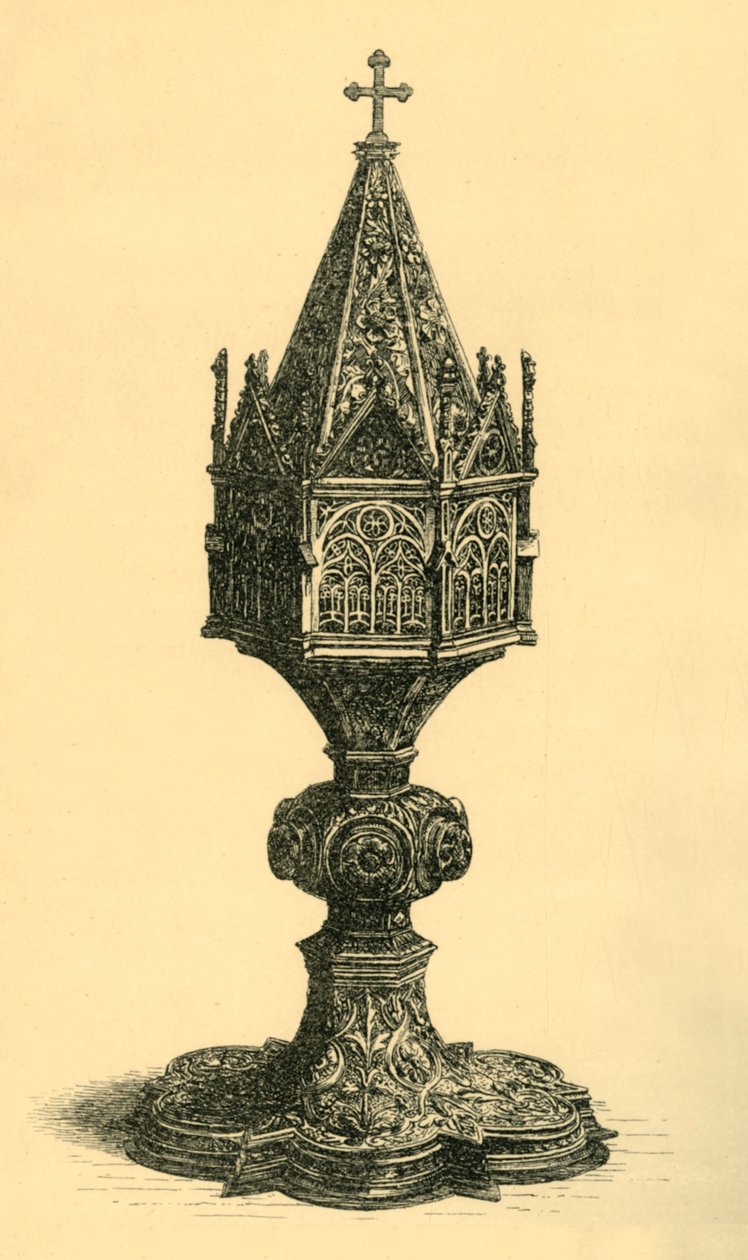 Monstrance, c1450, 1881. de Frederick Albert Slocombe