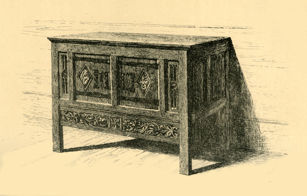 Peito de carvalho, 1460-1480, 1881. de Frederick Albert Slocombe