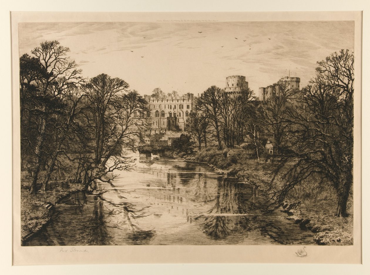 Castelo de Warwick de Frederick Albert Slocombe