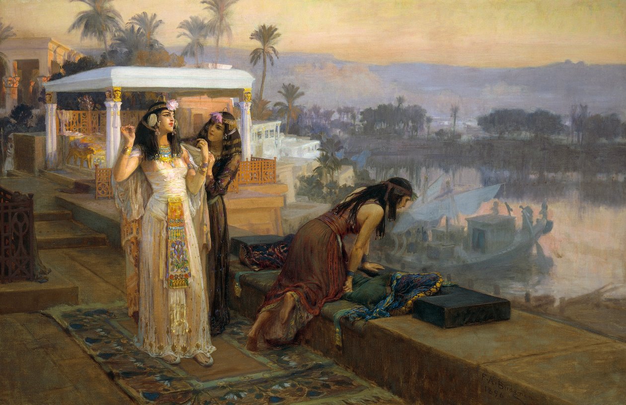 Cleópatra em Terraços de Filadélfia de Frederick Arthur Bridgman