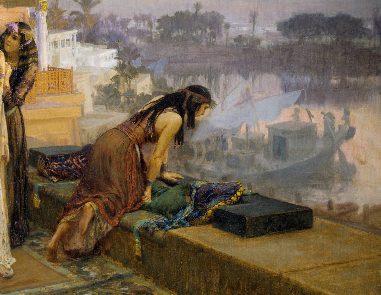 Cleópatra nos terraços da Filadélfia de Frederick Arthur Bridgman