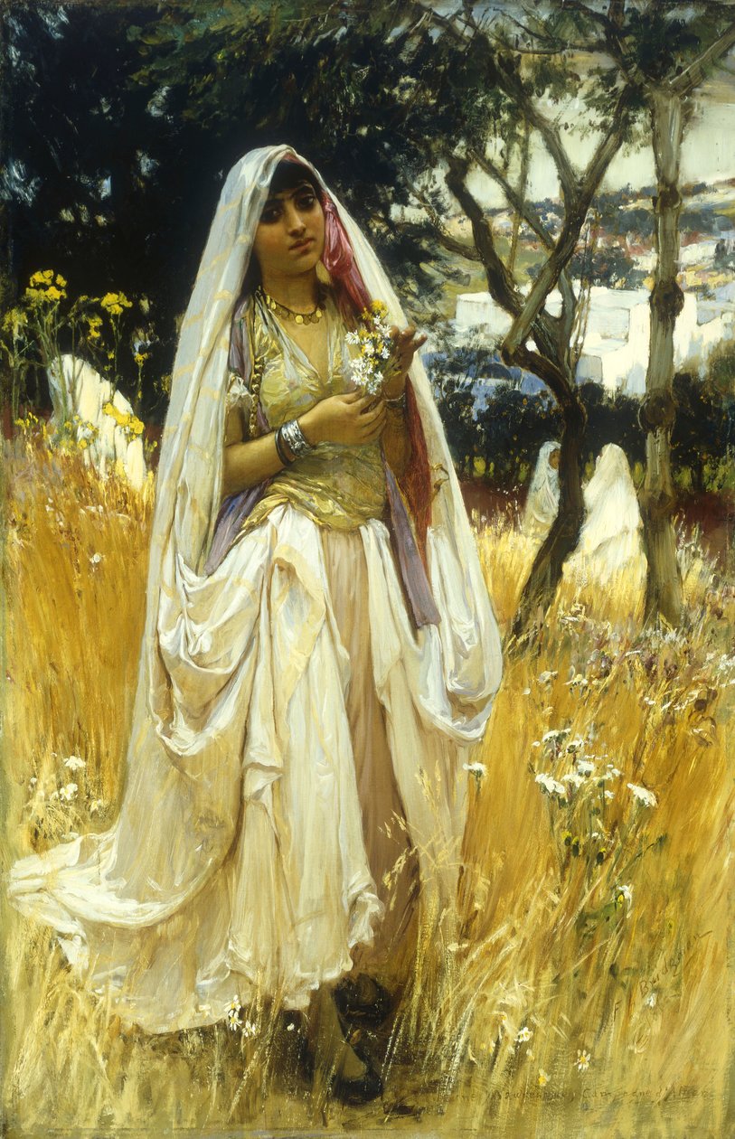 O jovem Maurengue, a campanha de Alaer de Frederick Arthur Bridgman