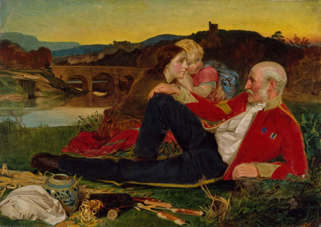 Outono 1860-1862. de Frederick Augustus Sandys