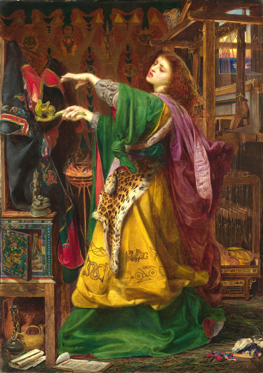 Morgan-le-Fay, 1864. de Frederick Augustus Sandys