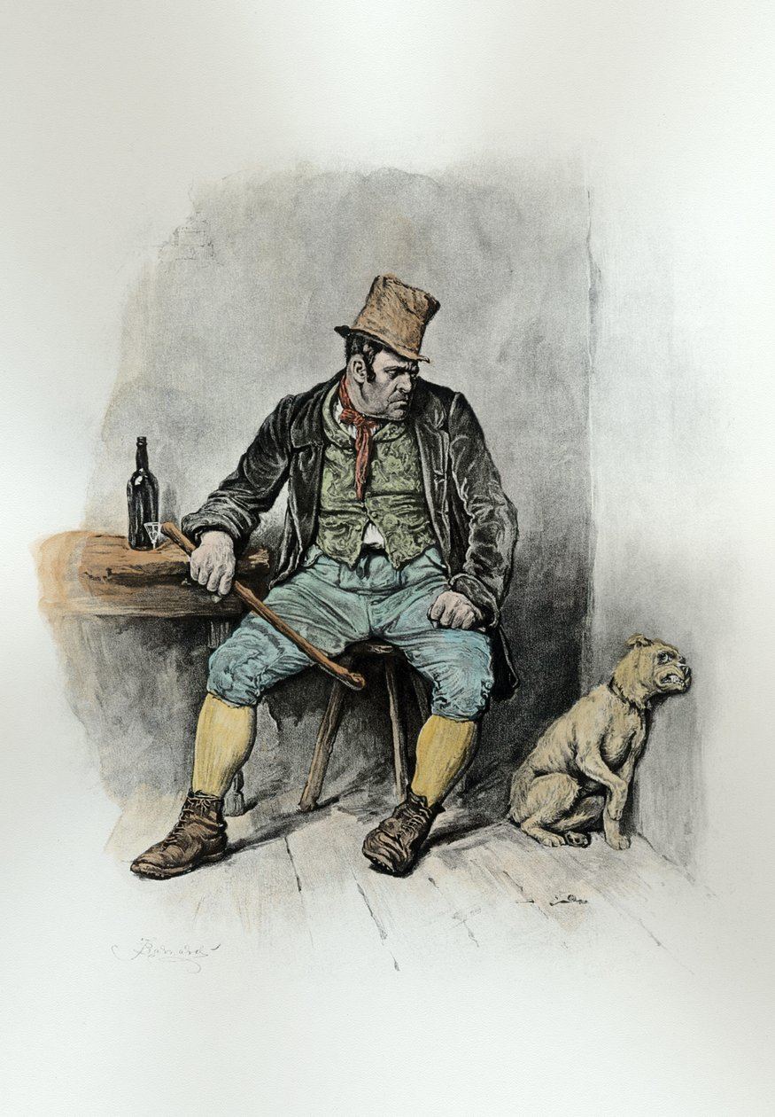 Bill Sykes e o seu cão, de "Charles Dickens": A Gossip about his Life