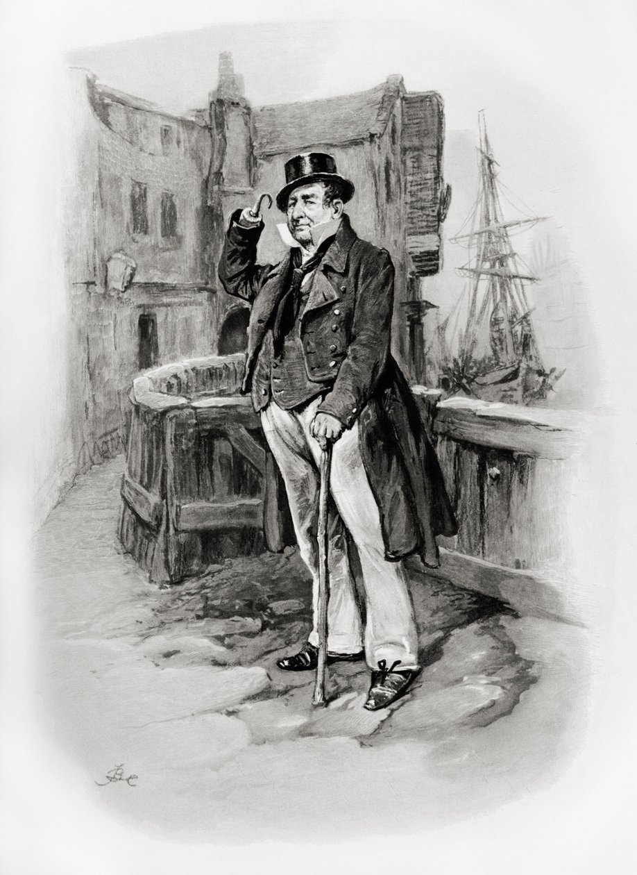 Mosteiro de Charles Dickens de Frederick Barnard