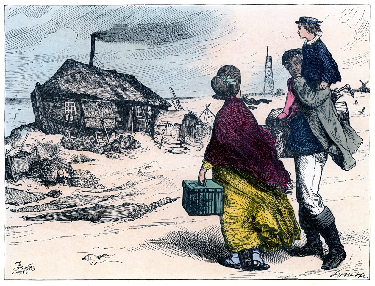 David Copperfield por Charles Dickens de Frederick Barnard