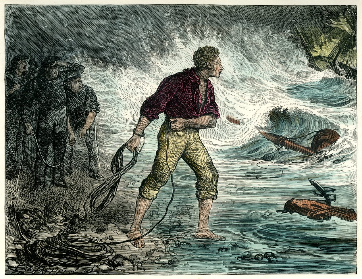David Copperfield por Charles Dickens de Frederick Barnard