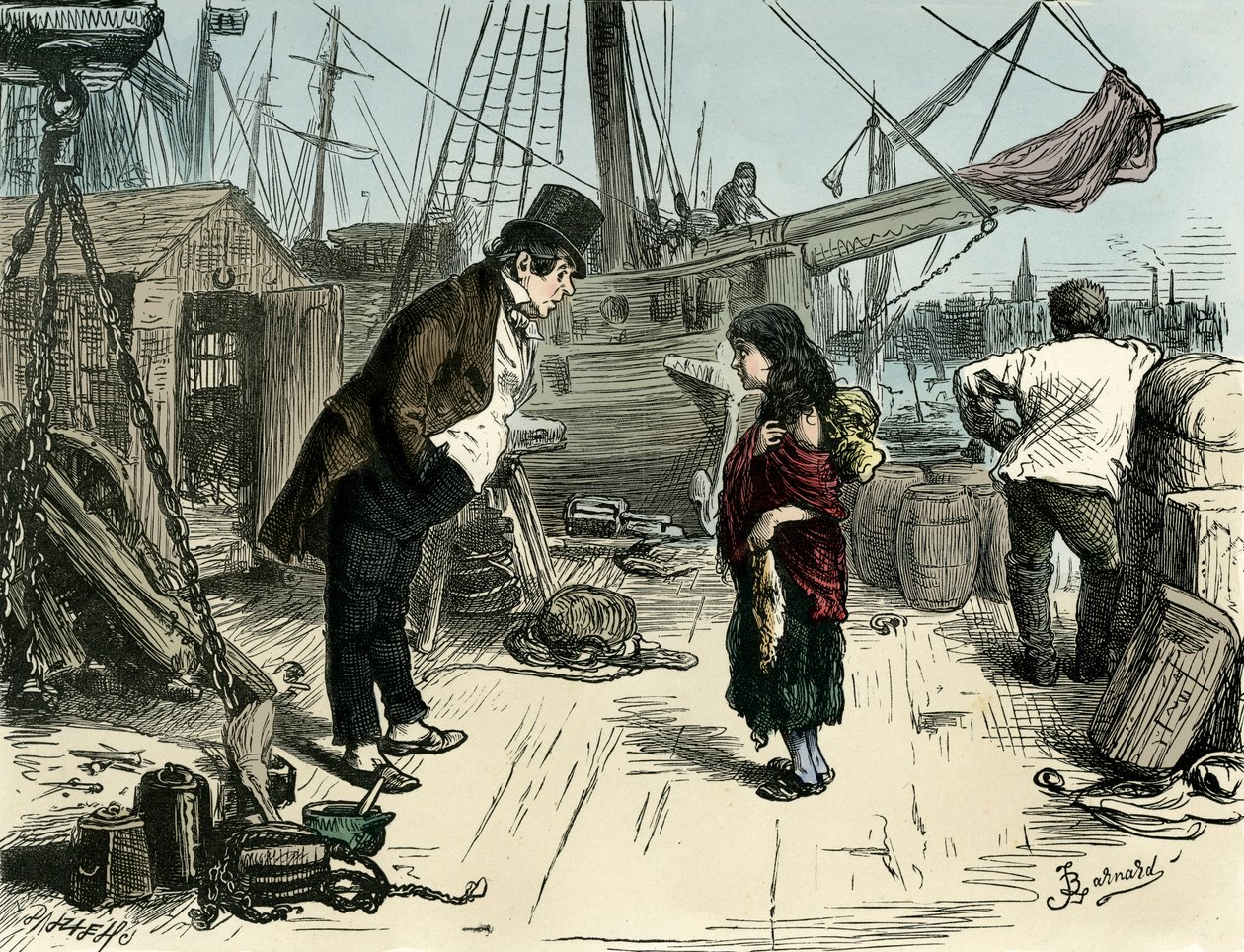 Dombey e Filho de Charles Dickens de Frederick Barnard