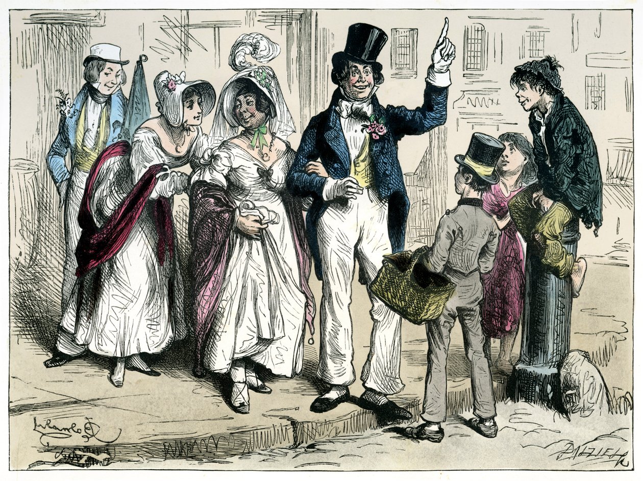 Esboços de Boz de Charles Dickens de Frederick Barnard