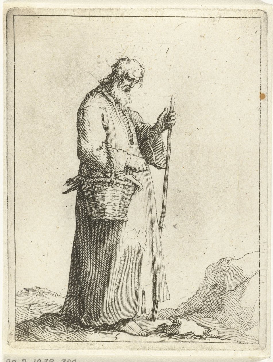 Agricultor com cesto
15 pequenos números (título da série) de Frederick Bloemaert