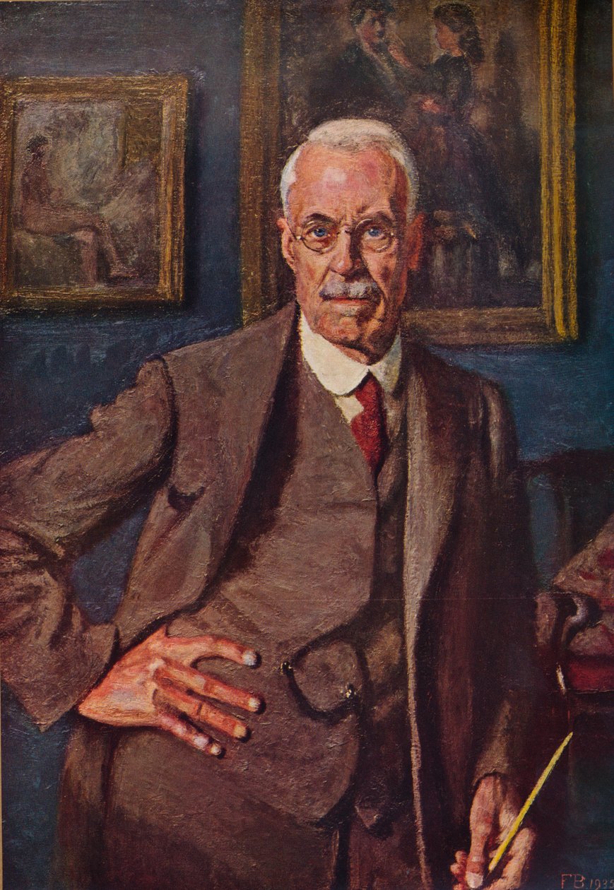 Retrato do artista, 1932 1935 de Frederick Brown
