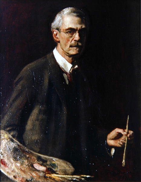 Auto-retrato de Frederick Brown