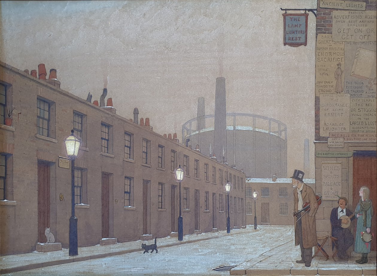 A canção da criança de Frederick Cayley Robinson