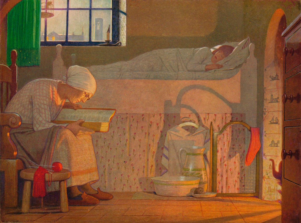 A Palavra, c1922 de Frederick Cayley Robinson