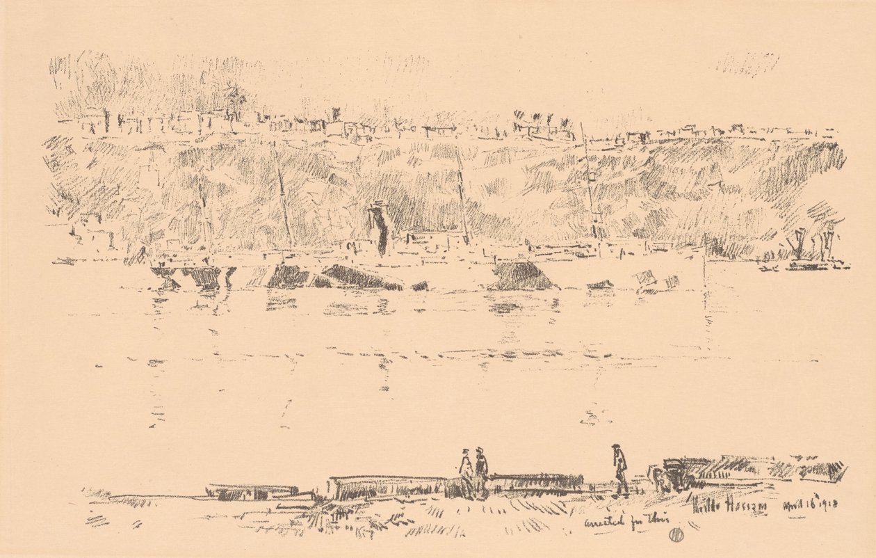 Camuflagem, 1918. de Frederick Childe Hassam
