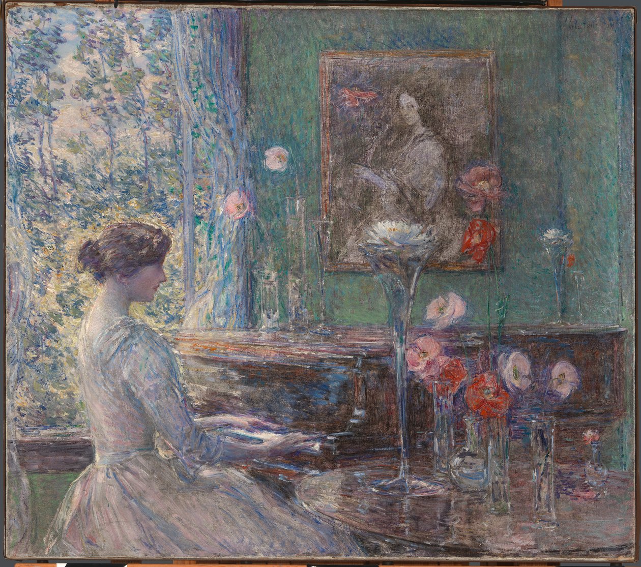 Improvisação, 1899. de Frederick Childe Hassam
